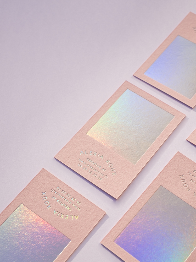 Alexia ROUX Pink & Holographic 